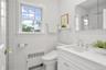 Primary bath with shower.