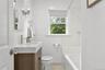 Updated hall bath.