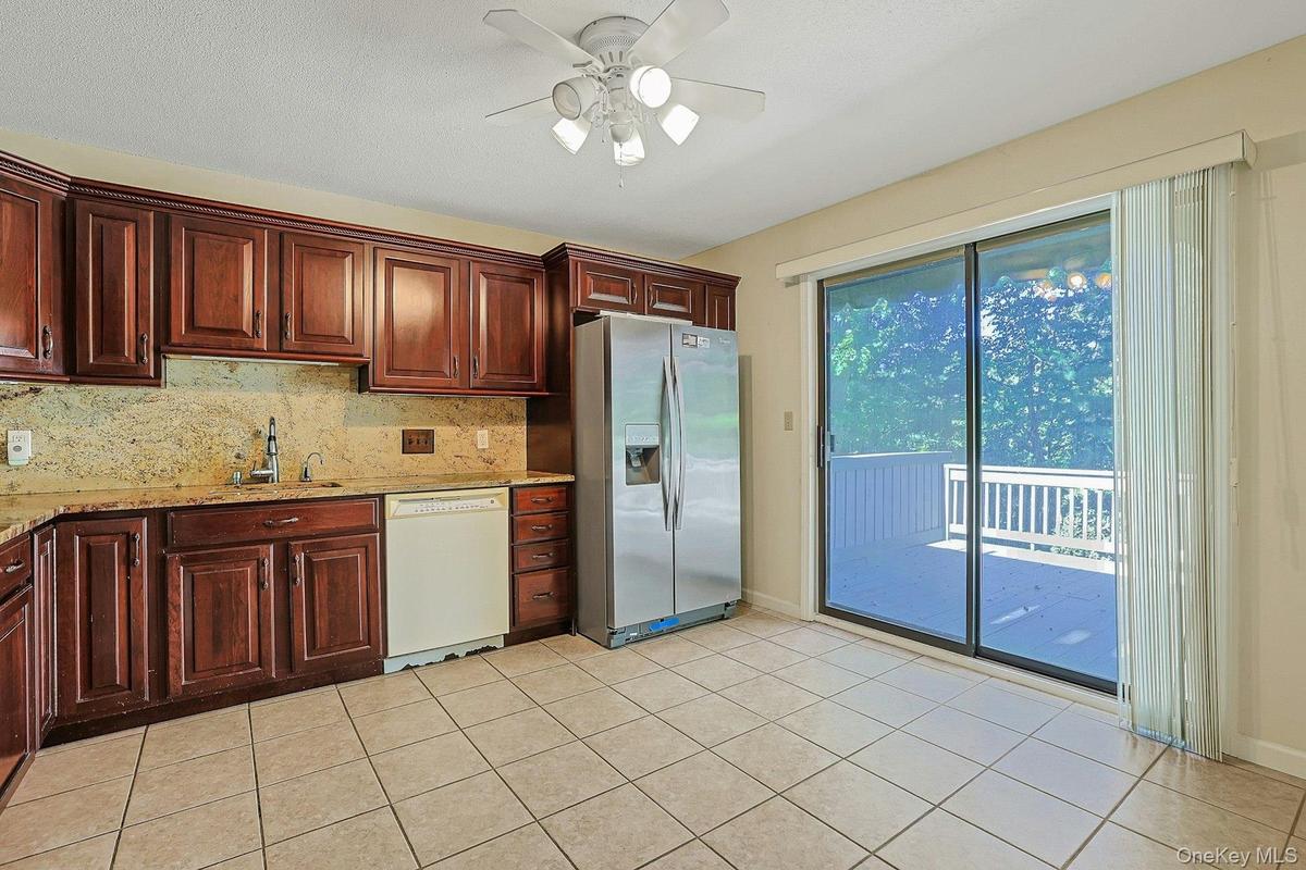 Kitchen with outdoor access