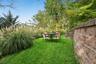 Backyard sitting area