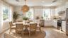ADU kitchen / dining area