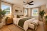Virtual Staged MAsterbedroom