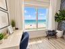 DESK WITH BEACH AND OCEAN VIEW