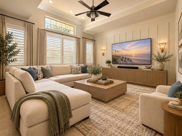 Digitally renovated and virtually staged