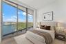 UNA Residences Brickell. Bedroom. Virtually Staged.