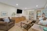 Family room on lower level
