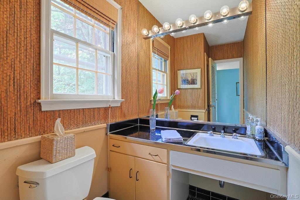 Powder room on main floor