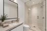 UNA Residences Brickell Bathroom. Virtually Staged.