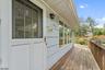 Deck, sunroom entrance