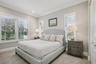 Guest bedroom with sitting area