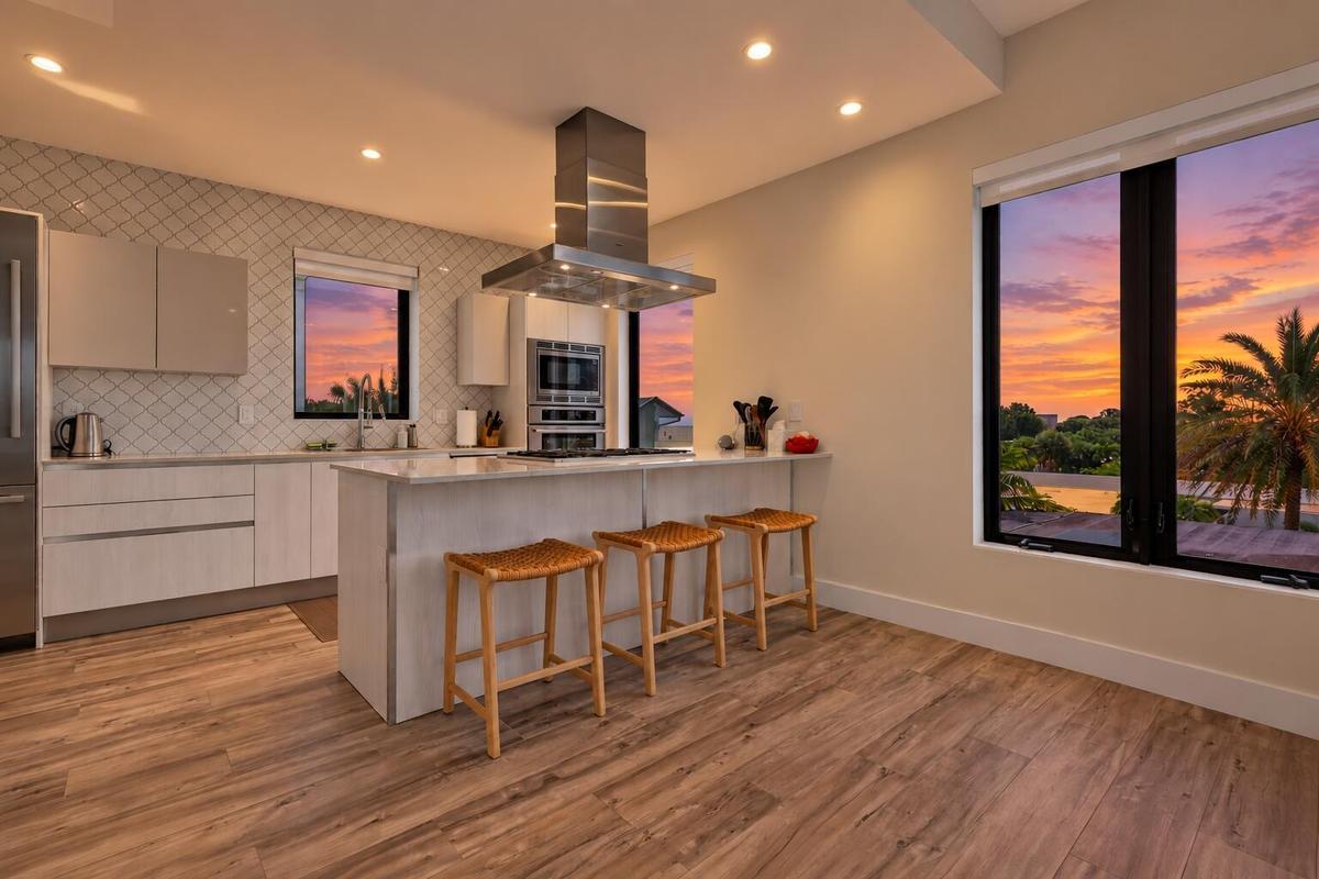 Kitchen Twilight - 3rd Floor - AI