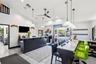 Bright and inviting space; check-in for your manicure, pedicure or massage