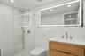 Full bath on the lower level