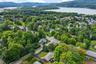 View of the house, the village of Cold Spring, the Hudson River and the Hudson Highlands from the air