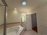 Lovely and large bath, 2 sinks, shower, Jacuzzi, walk-in shower