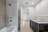 Ensuite jack-n-jill full bath