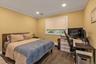 Bedroom #3 wood-finish flooring & recessed lighting