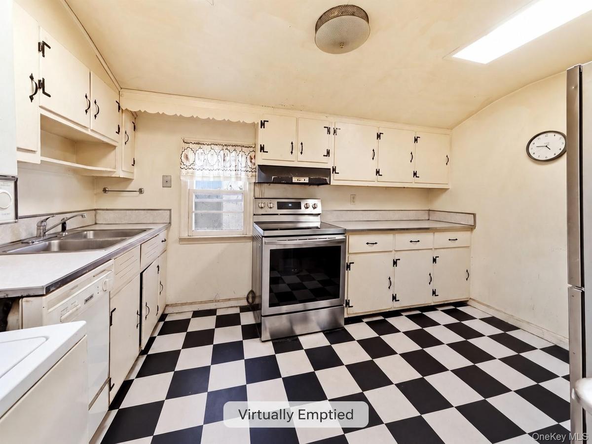 Kitchen virtually emptied