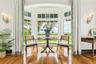Living room bay window