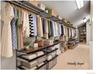 The second floor closet is amazing... it spans the entire width of the house!