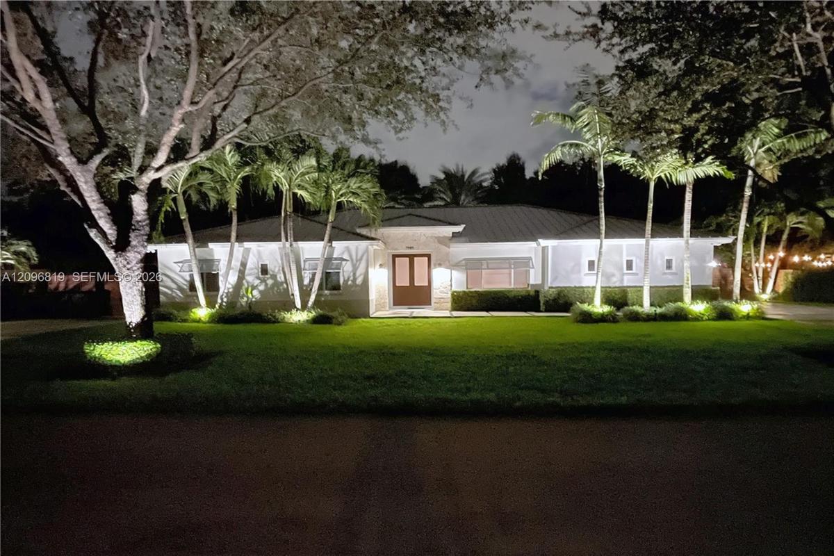 Professionally designed landscaping lighting throughout the property