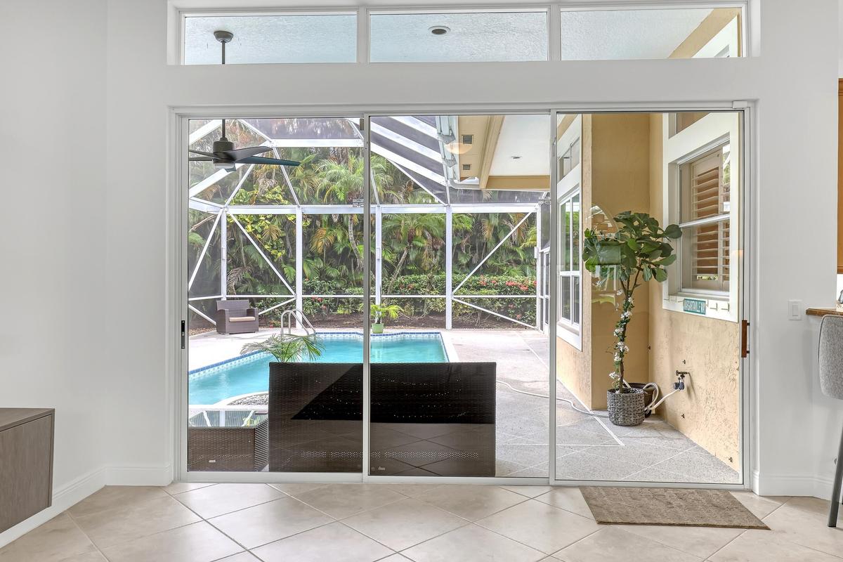 Lanai Screen was recently re-Screened
