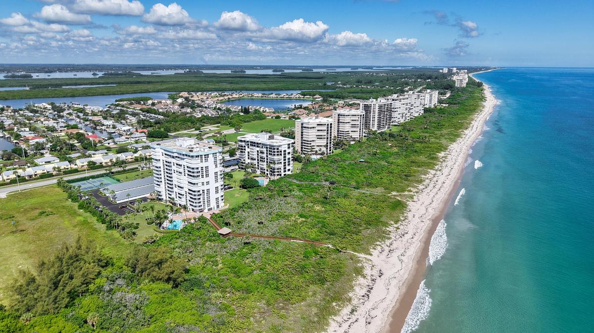 Ariel View Oceanfront