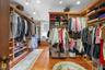 bedroom or walk in closet