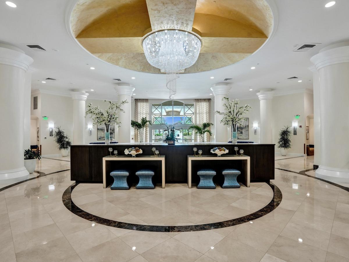 REAR VIEW OF THE LOBBY