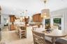 kitchen and dining area