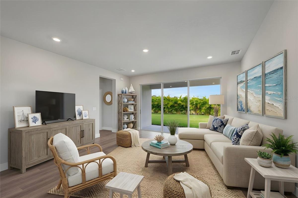 Family Room **Virtually Staged