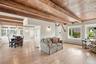 open concept for easy entertaining