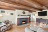 Cozy up in this homey living room