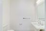 Bathroom with toilet and sink