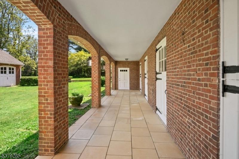 Courtyard Brick Arches