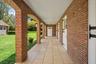 Courtyard Brick Arches