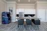 Clubhouse kitchen area