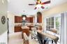 Breakfast Area into Kitchen
