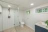 Full bath in finished basement
