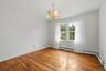 The generous dining room is perfect for large gatherings.