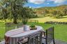 Dining area in  the rear of the barn overlooking this speccial property