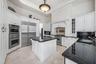 Gourmet Kitchen. Thermador Micro/Warming/Wall Oven, Sub Zero Fridge, Jenn Air Range, Marvel Wine Reserve