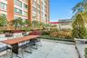 View of patio with outdoor dining area