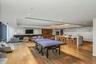 Rec room featuring recessed lighting