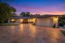Twilight view front entrance