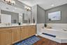 Spacious bath