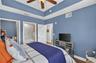 Bedroom 2 offers walk in closet & ensuite bath