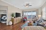 Split plan with Primary bedroom off the living area