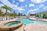 Large pool and deck area