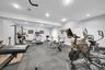 Lower level - exercise room
